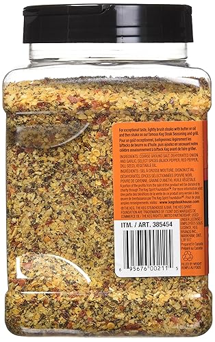 Miniatura 4 de The Keg Steakhouse - Condimento para carne sin gluten, sin MSG añadido, 2.4 lbs  38.8 oz Importado de Canadá