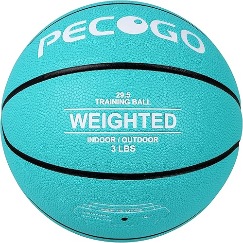 Miniatura 2 de Baloncesto de entrenamiento con peso de tamaño 67 (2.233.3 libras)  Baloncesto pesado para interiores y exteriores para driblar, pasar, rebotar y