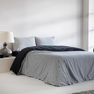 Funda Nórdica ALTUBE Azul algodón 180 Hilos Funda de edredón para Cama de 135 (220x220 cm) + 1 Funda de Almohada (45 X 155 cm) Color Azul