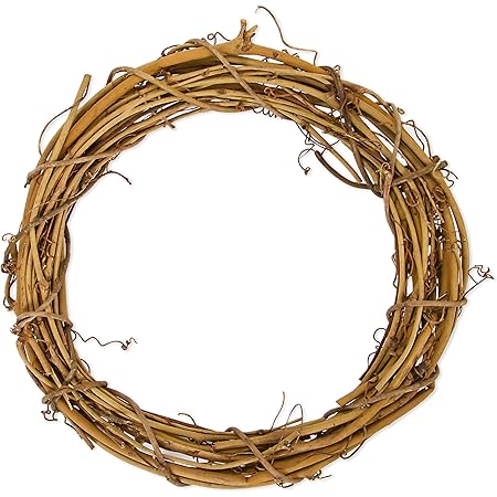 Darice GPV10 Grapevine Wreath, 10-Inch
