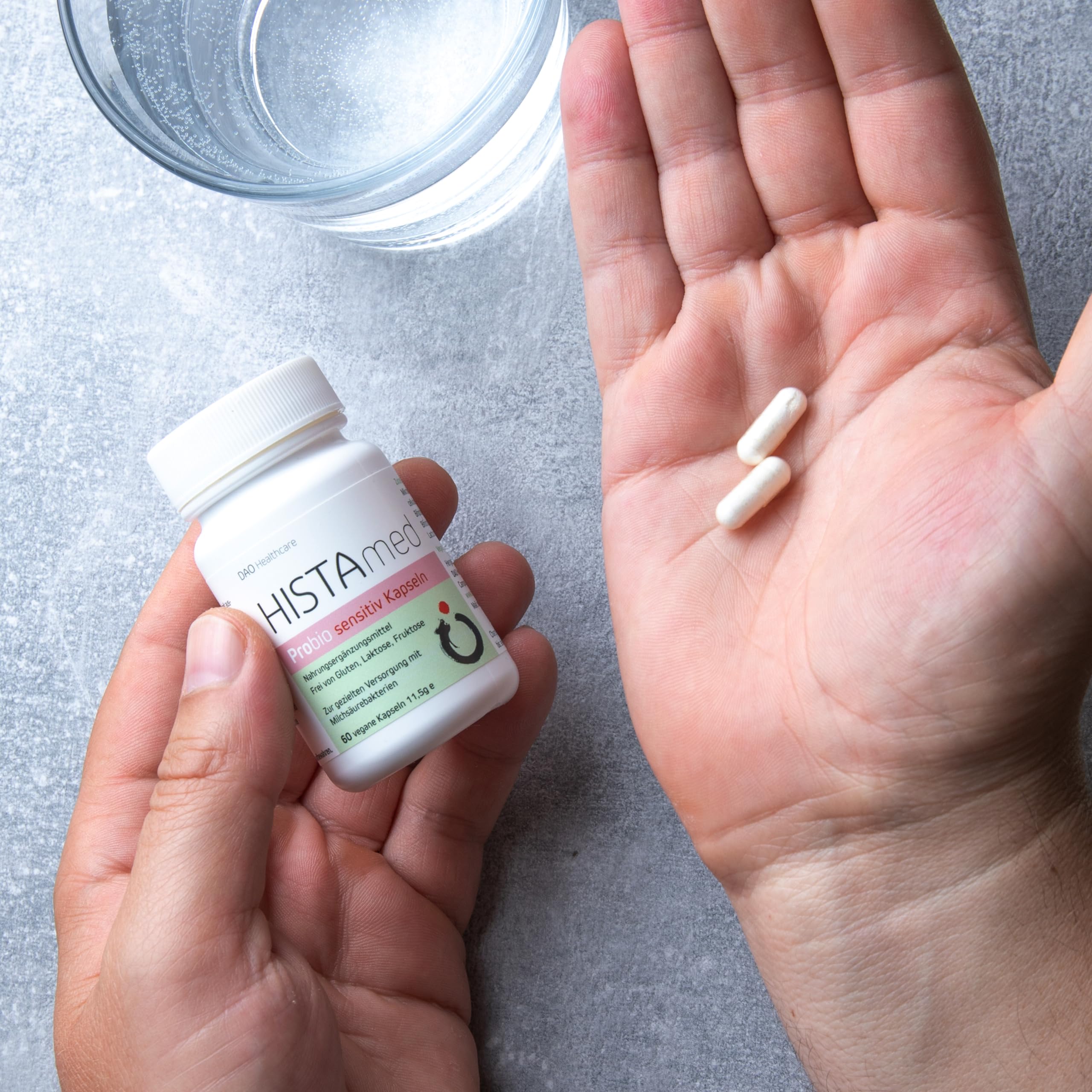 sensitiv 60 vegane Kapseln – zur gezielten Versorgung mit Milchsäurebakterien - Die sensitive Alternative zum bekannten HISTAmed® Pulver