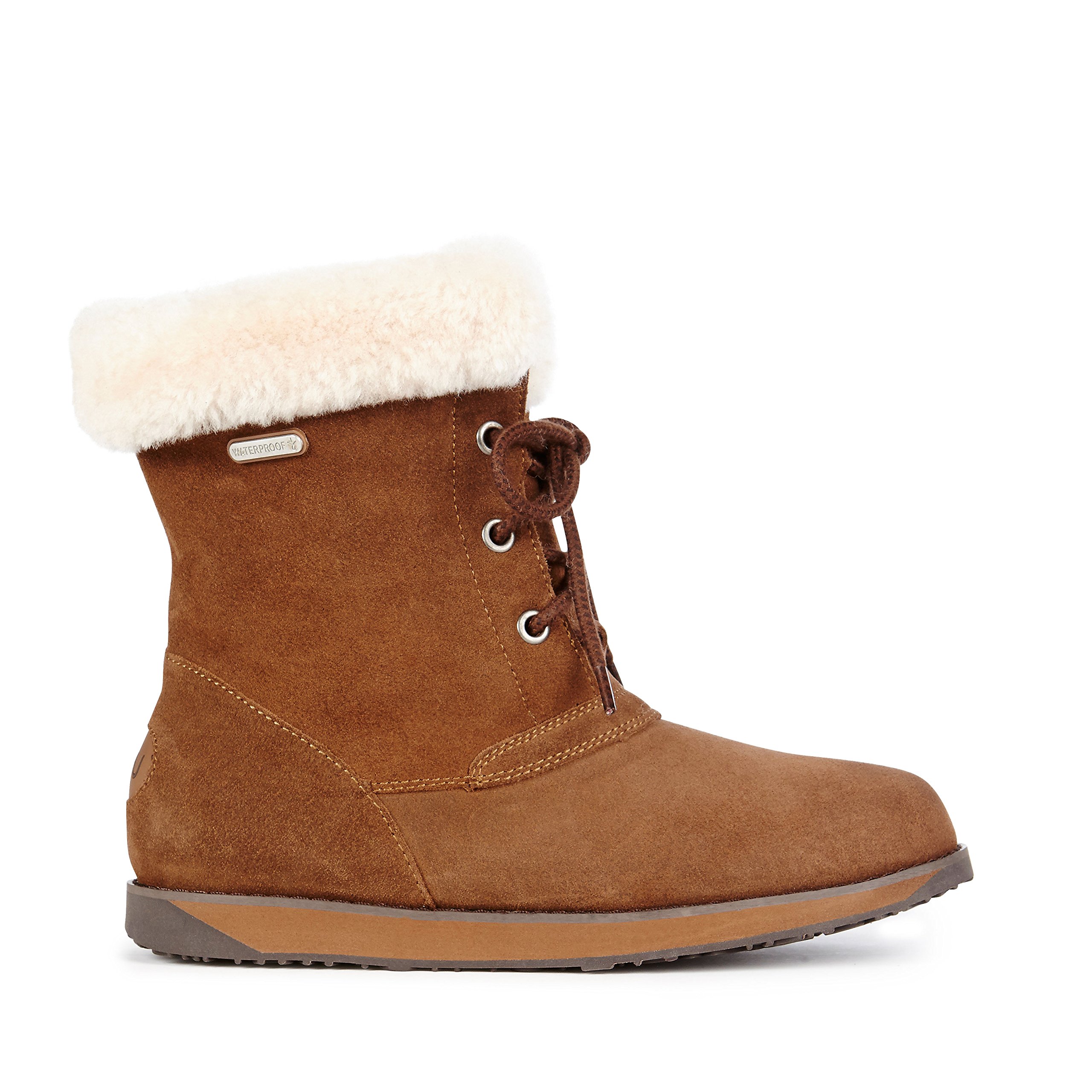 Australia Shaw Lo Womens Liner Skin Boot Waterproof Fashion in Oak 6 B(M) US by EMU – 6, synthetic, Oak, Model W11131-OAK-6
