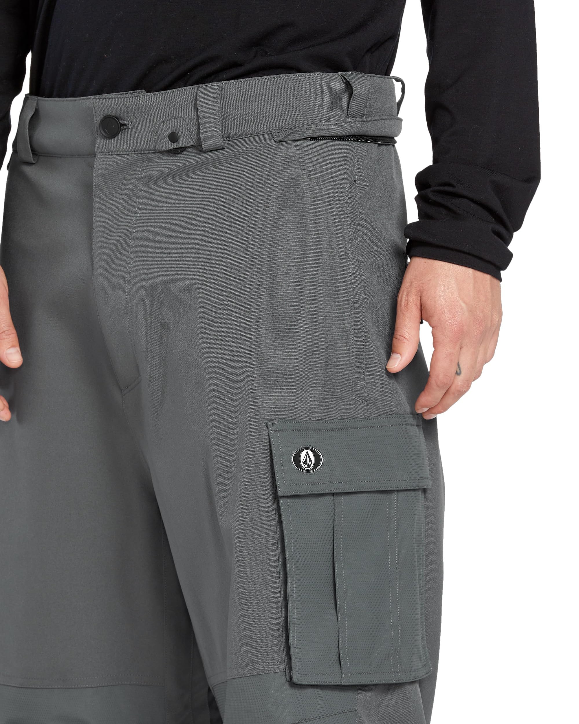 Volcom Nwrk Baggy Cargo Snowboard Ski Pant Pantalons Homme