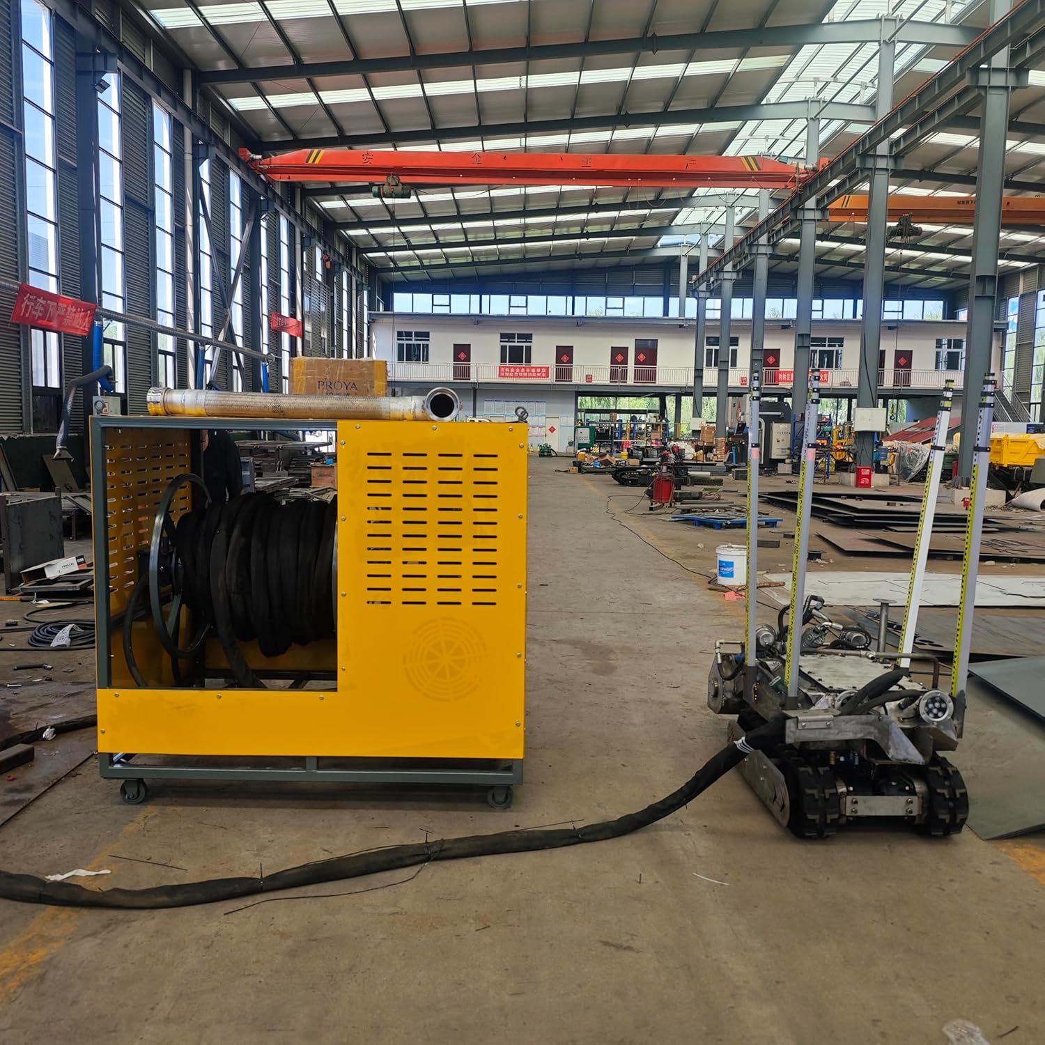 High-Efficiency Desilting Robot for River Channel Cleaning, Automated Sludge Removal Equipment for Waterway Restoration