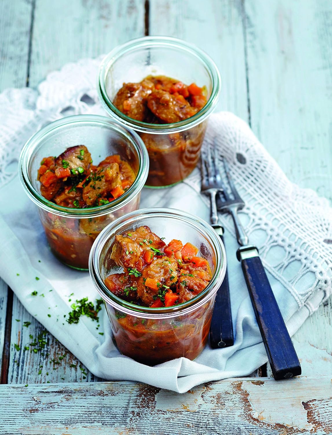 Preserving jar (high-quality preserving jar with glass lid, for preserving, heat-resistant, microwave-safe, oven-safe, round edge glass)., transparent, 290 ml