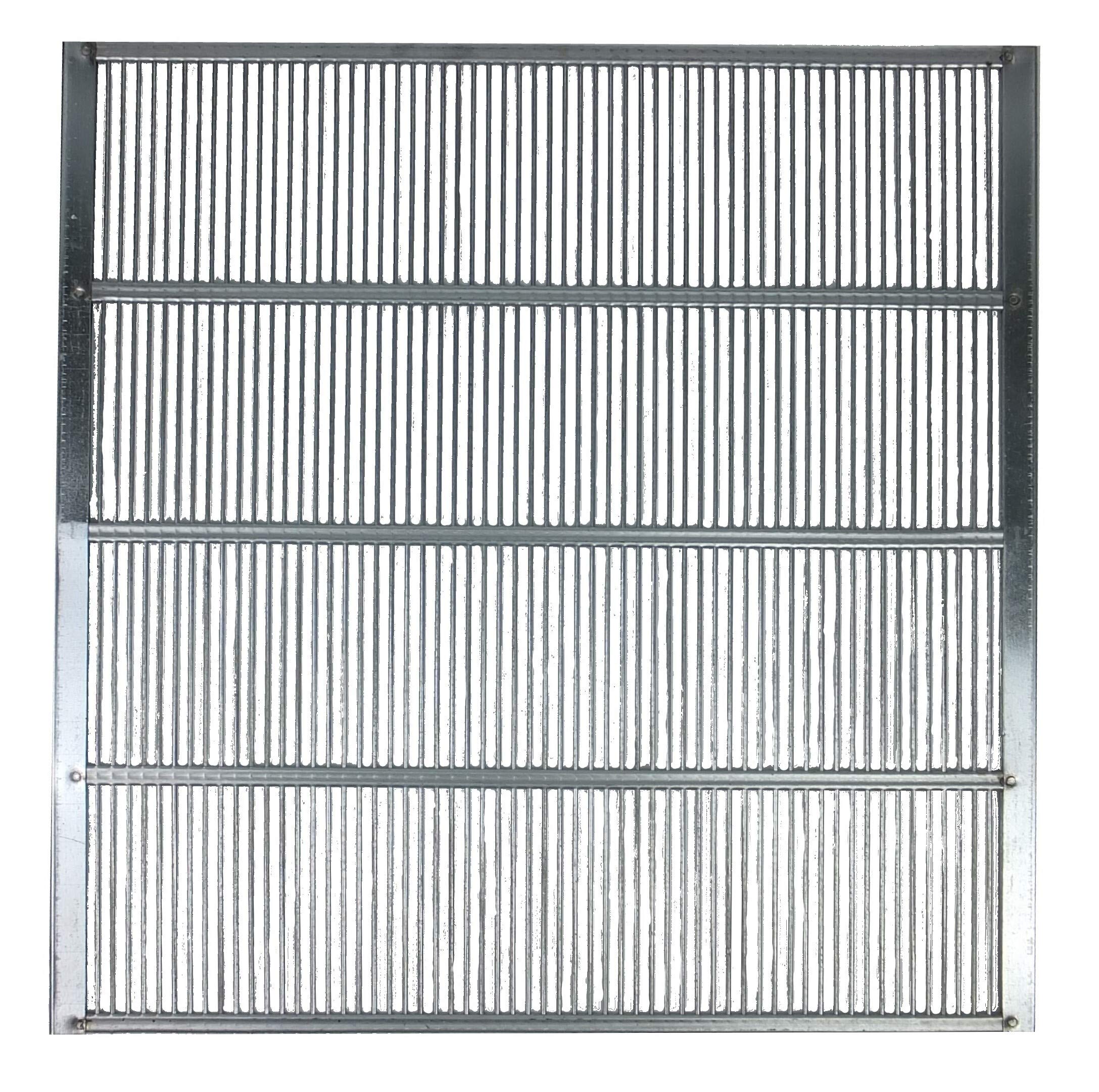 APIFORMES Deutsch Normalmaß Absperrgitter – 396x365 mm Metallgitter Königinnengitter Imkereibedarf