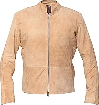 Morocco Daniel Craig Blouson Fawn Suede Leather Jacket