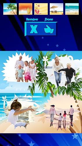 Beach Photo Collage #TOP4