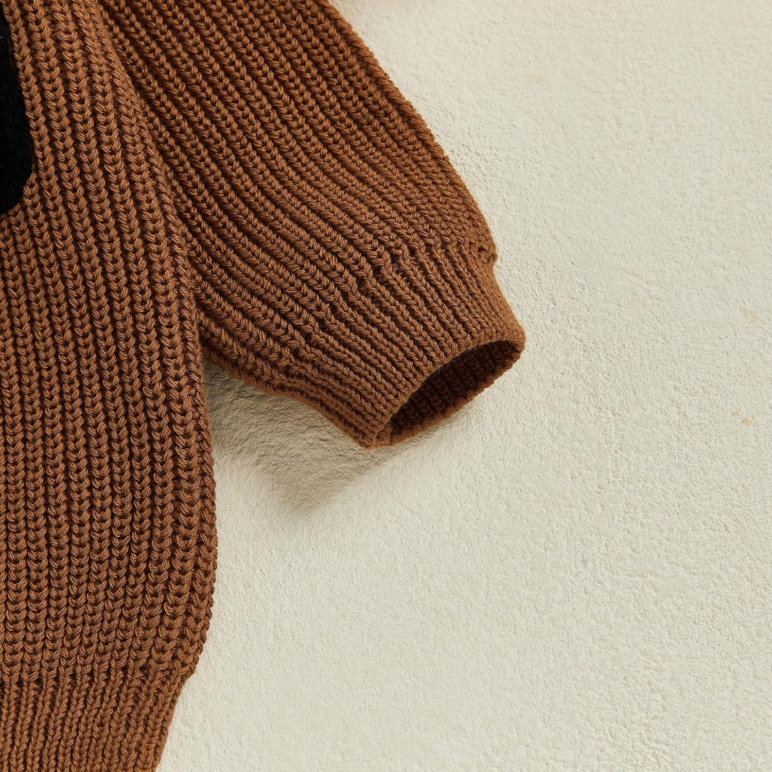 YINGISFITM Valentines Baby Girl Boy Outfit Toddler Valentines Sweet Heart Sweater Knit Sweaters Fall Winter Clothes - Image 5