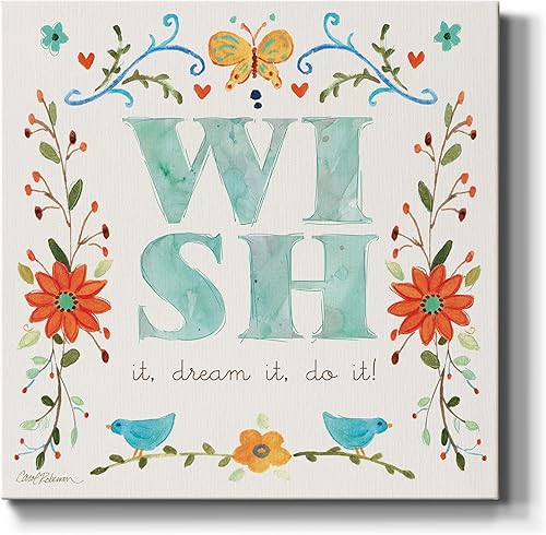 Miniatura 26 de Renditions Gallery Abstract Whisper (3) Arte de pared, lienzo envuelto en galería premium, listo para colgar, 32 pulgadas de alto x 32 pulgadas de