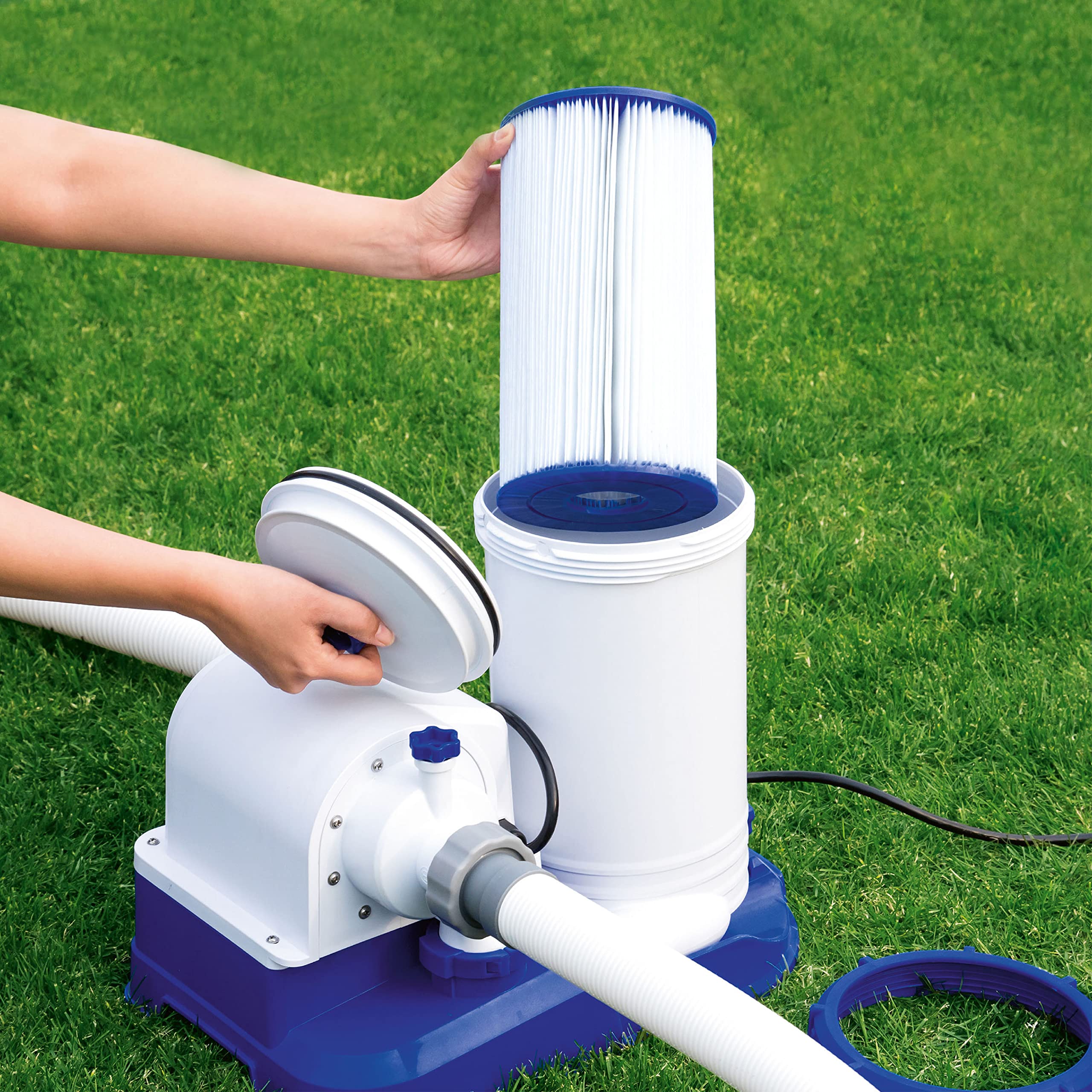 Bestway Flowclear Filterkartusche Gr. IV 14.2 x 25.4 cm, 6er-Sparset