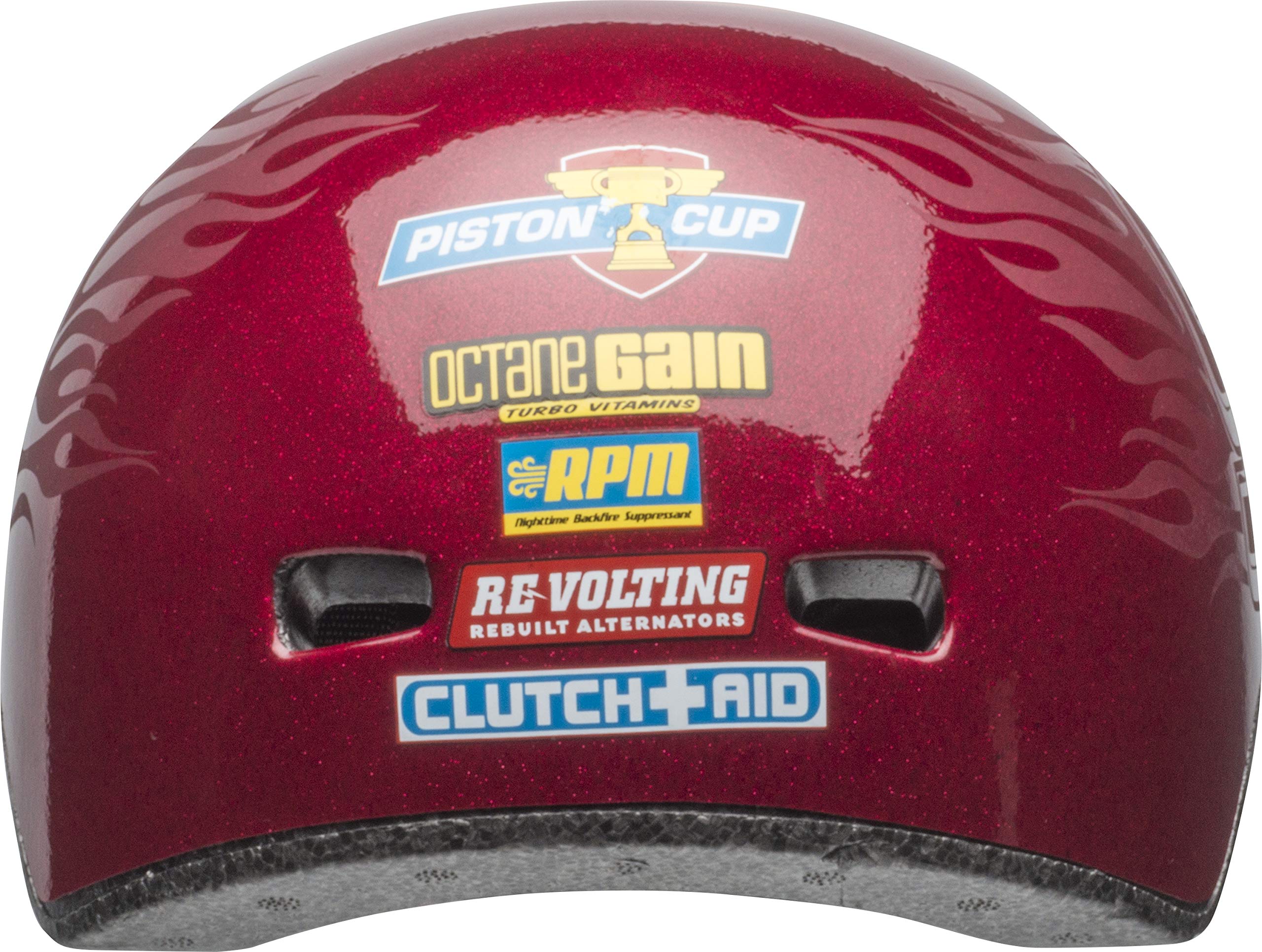 Bell Cars Bike Helmet, Casque Unisexe Enfant, Flamme fantôme Crom, Enfant (5-8 yrs.)