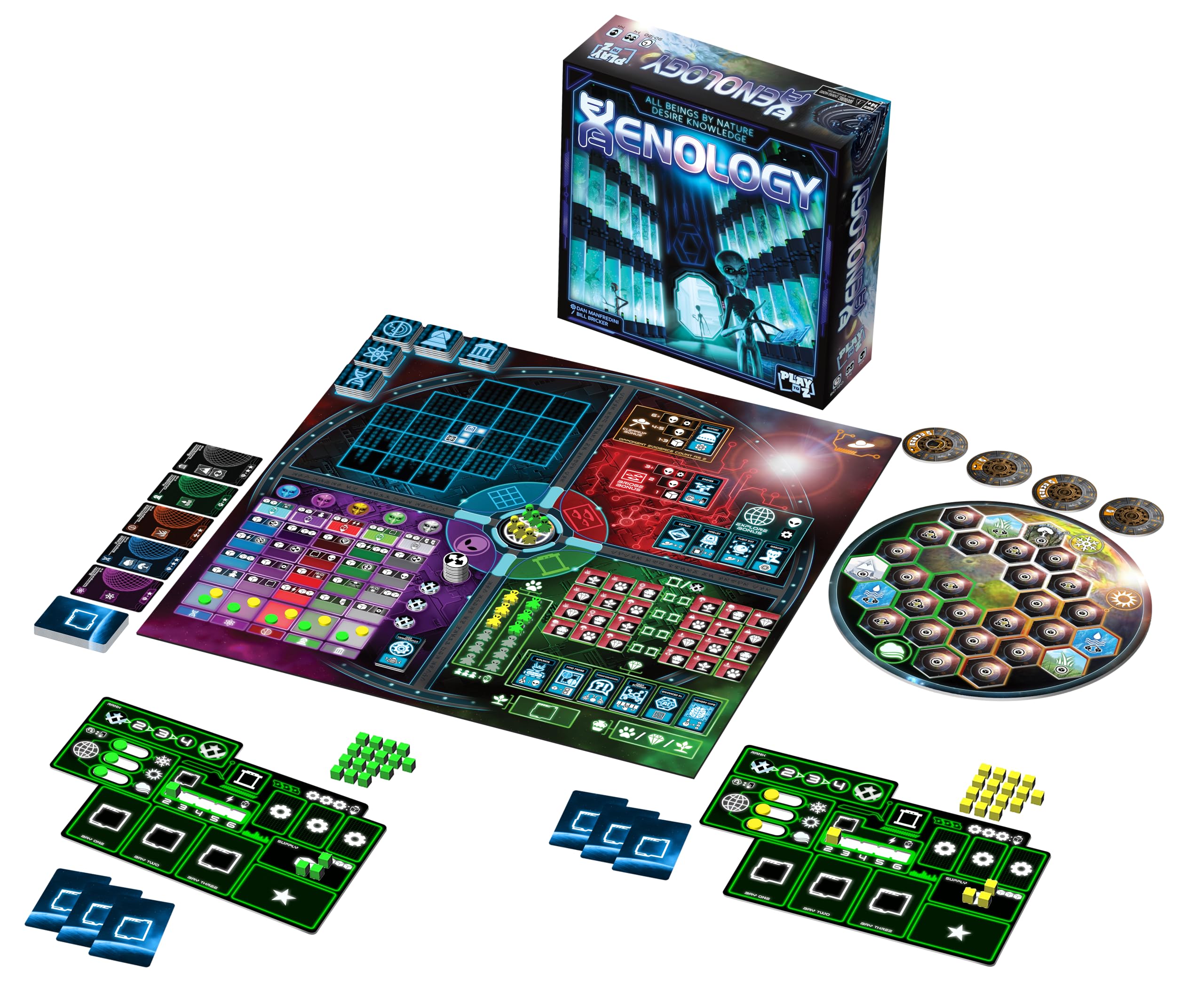 Amazon | 1~4人用のZ XenologySF戦略ボードゲームで遊べます。 | SF