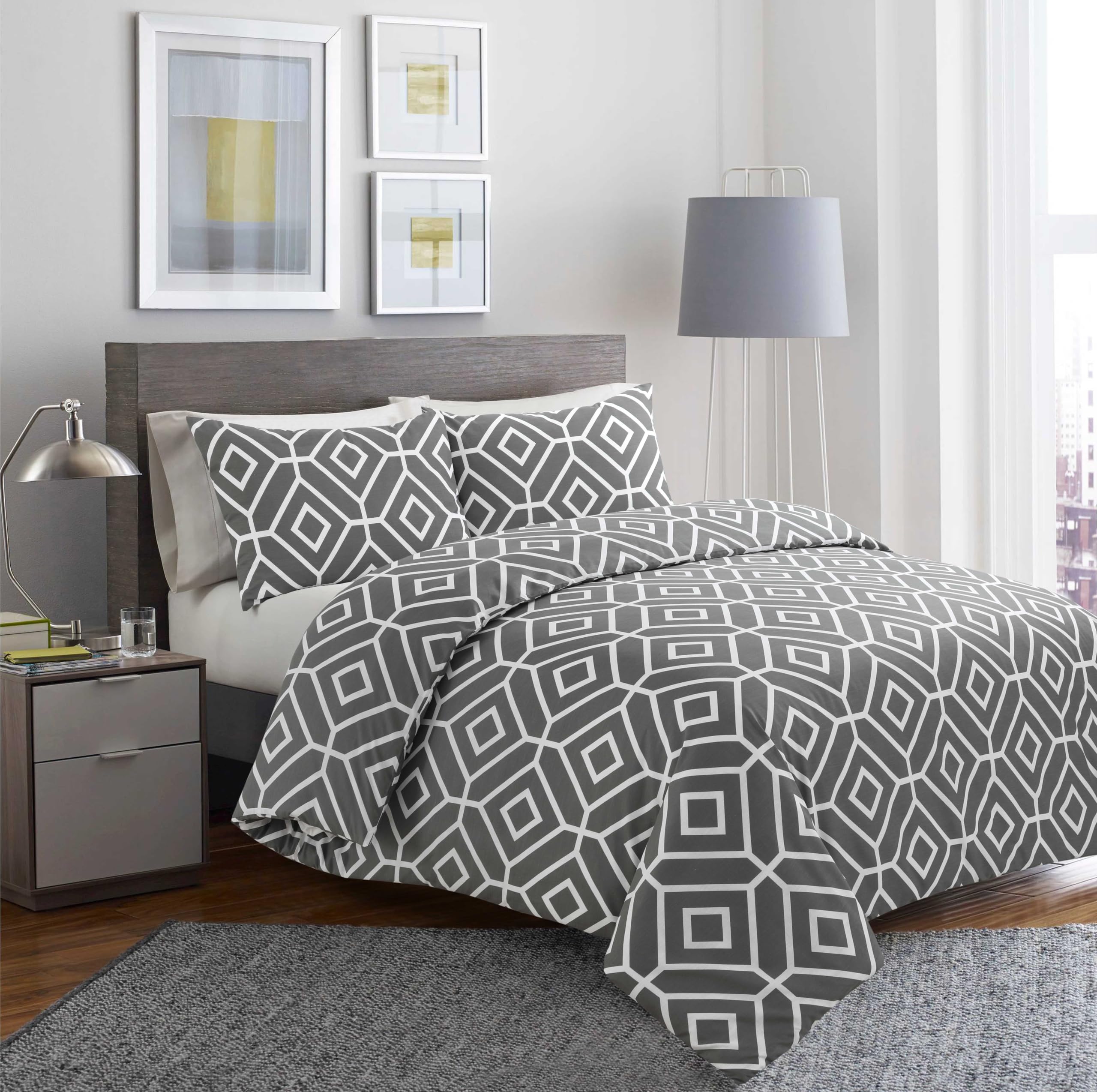 Mastex Printed Duvet Cover – 100% Egyptian Cotton – Ultra Soft Assorted Design Quilt Cover – Hotel Quality Duvet Set – Premium Bedding Sets - All UK Sizes