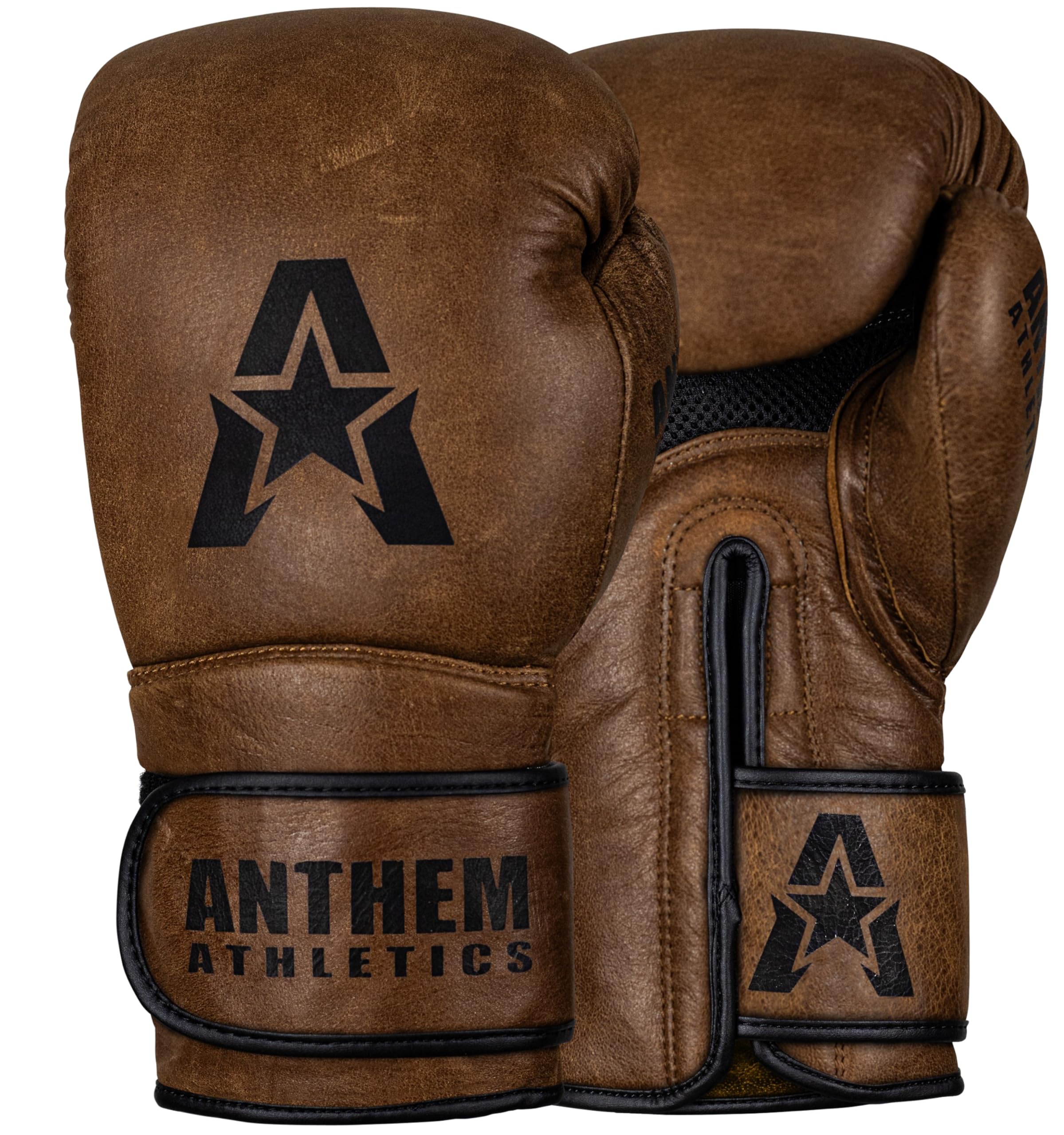 Anthem AthleticsStormbringer Full Grain Leather Boxing Gloves Men Women Muay Thai Gloves 12 oz 14 oz or 16 oz Boxing Gloves