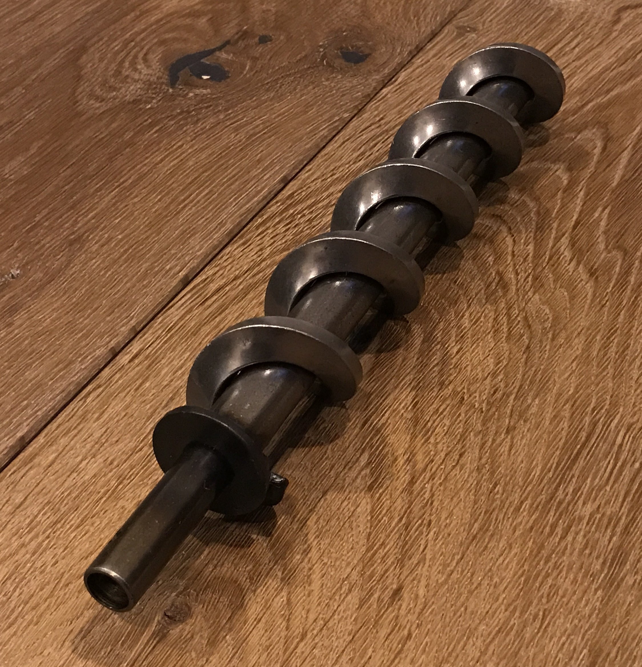 PitsMaster Replacement Auger Flighting Shaft Push Rod Assembly for Pit Boss Pellet Grill 9-PH 10.5" Length