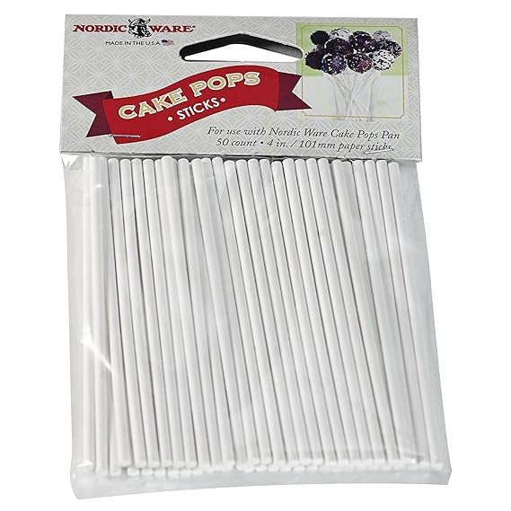 Nordic Ware 01175 50 Count Cake Pop Sticks