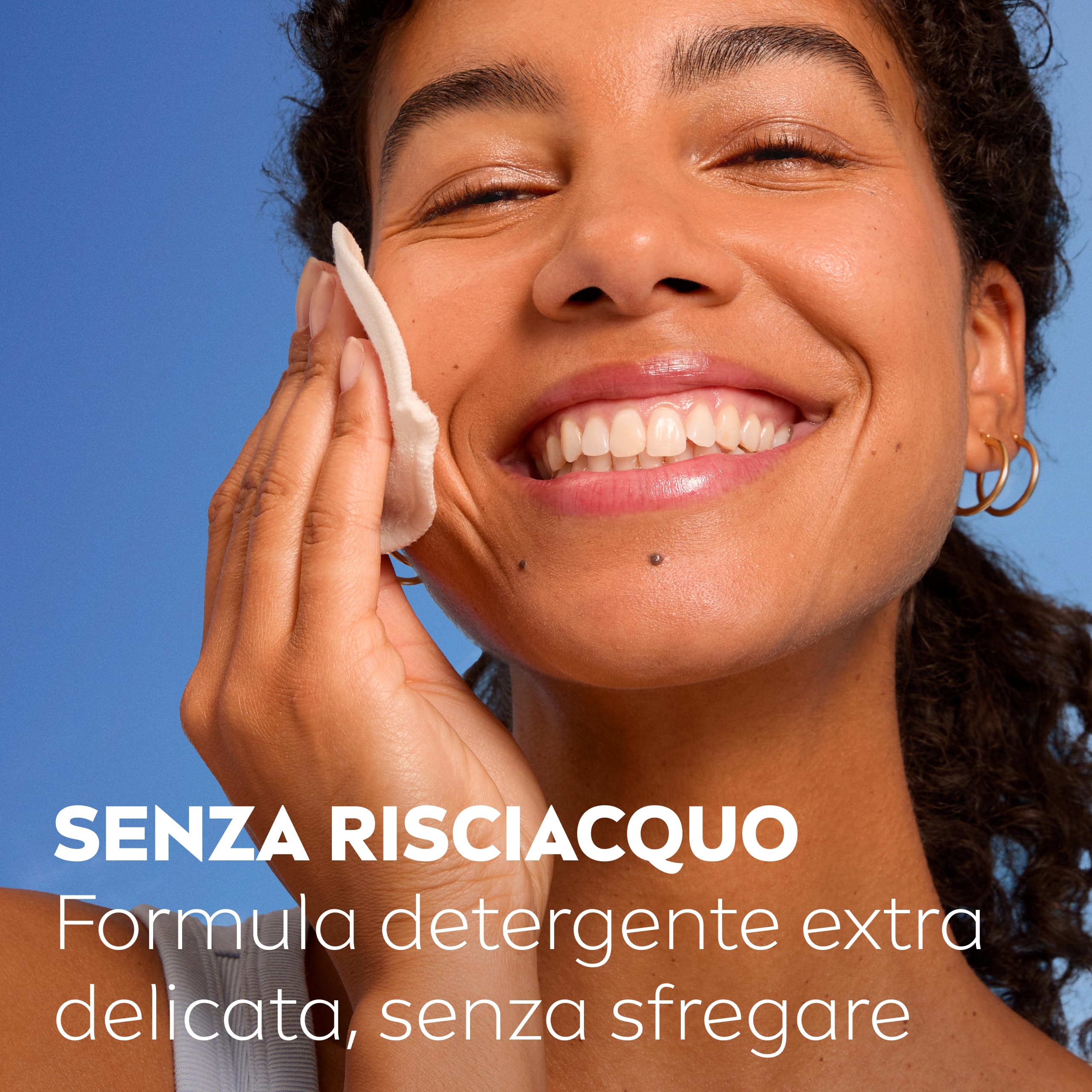 NIVEA Acqua Micellare Delicata 400 ml, Struccante viso e occhi e labbra per make-up e SPF, Con Liquirizia e Pantenolo, Senza profumo, Formula ipoallergenica, Detergente viso pelle sensibile
