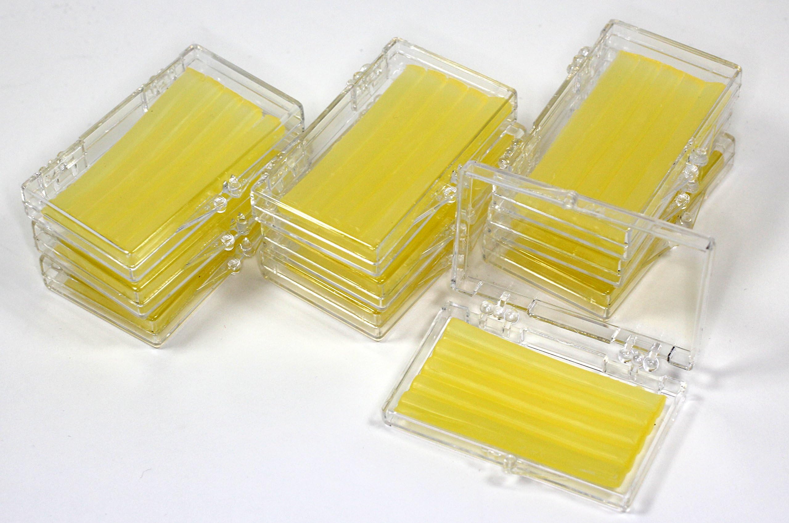 10 Pack Dental Orthodontic Wax Braces Irritation Yellow Lemon Scented Dental Relief