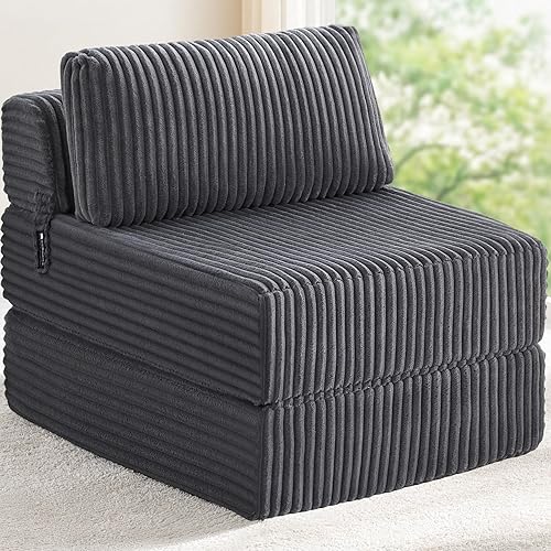 Convertible 4-in-1 Folding Sofa Bed Boneless Sleeper Chair Couch Foldable