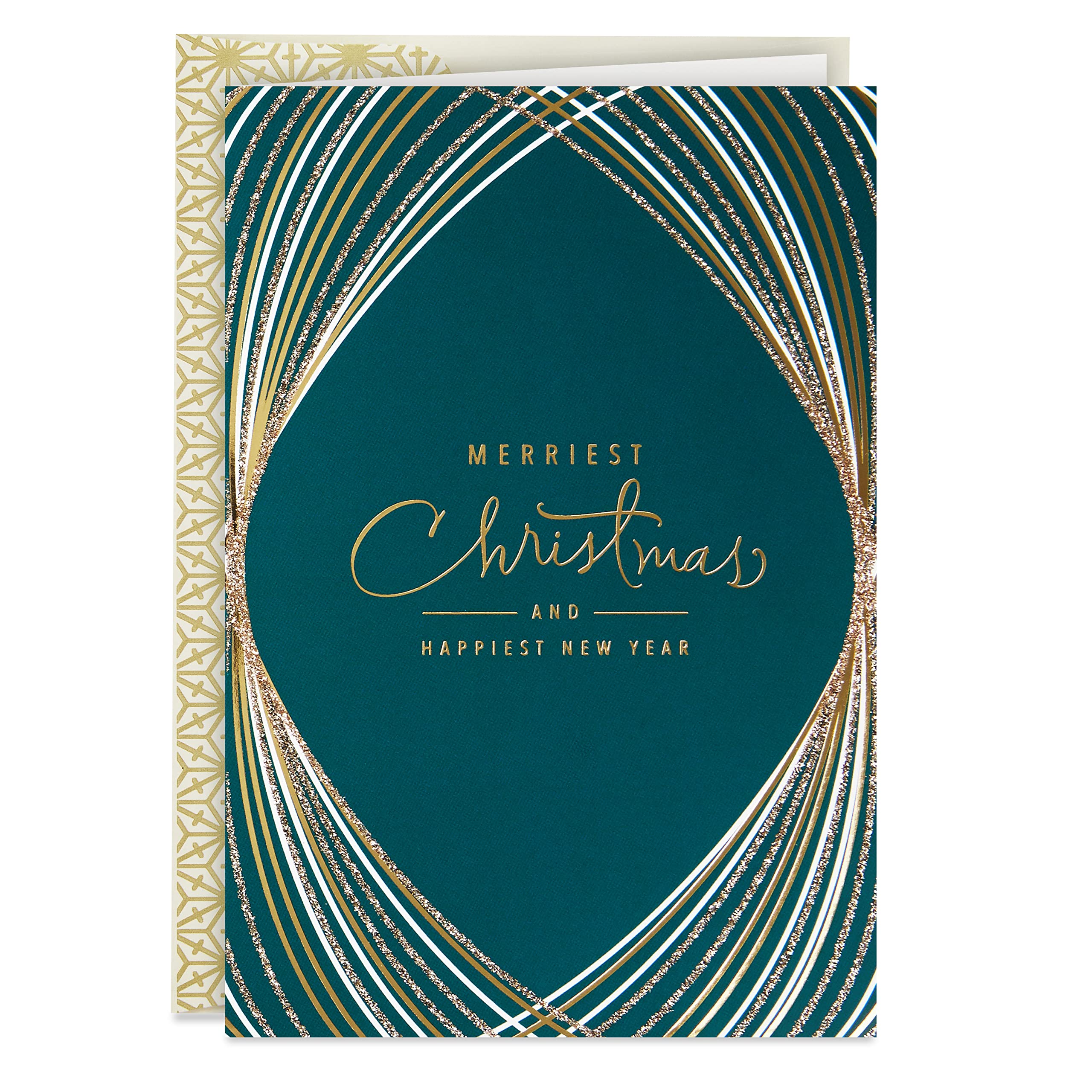 Hallmark Boxed Christmas Cards, Merriest Christmas (16 Cards and Envelopes)