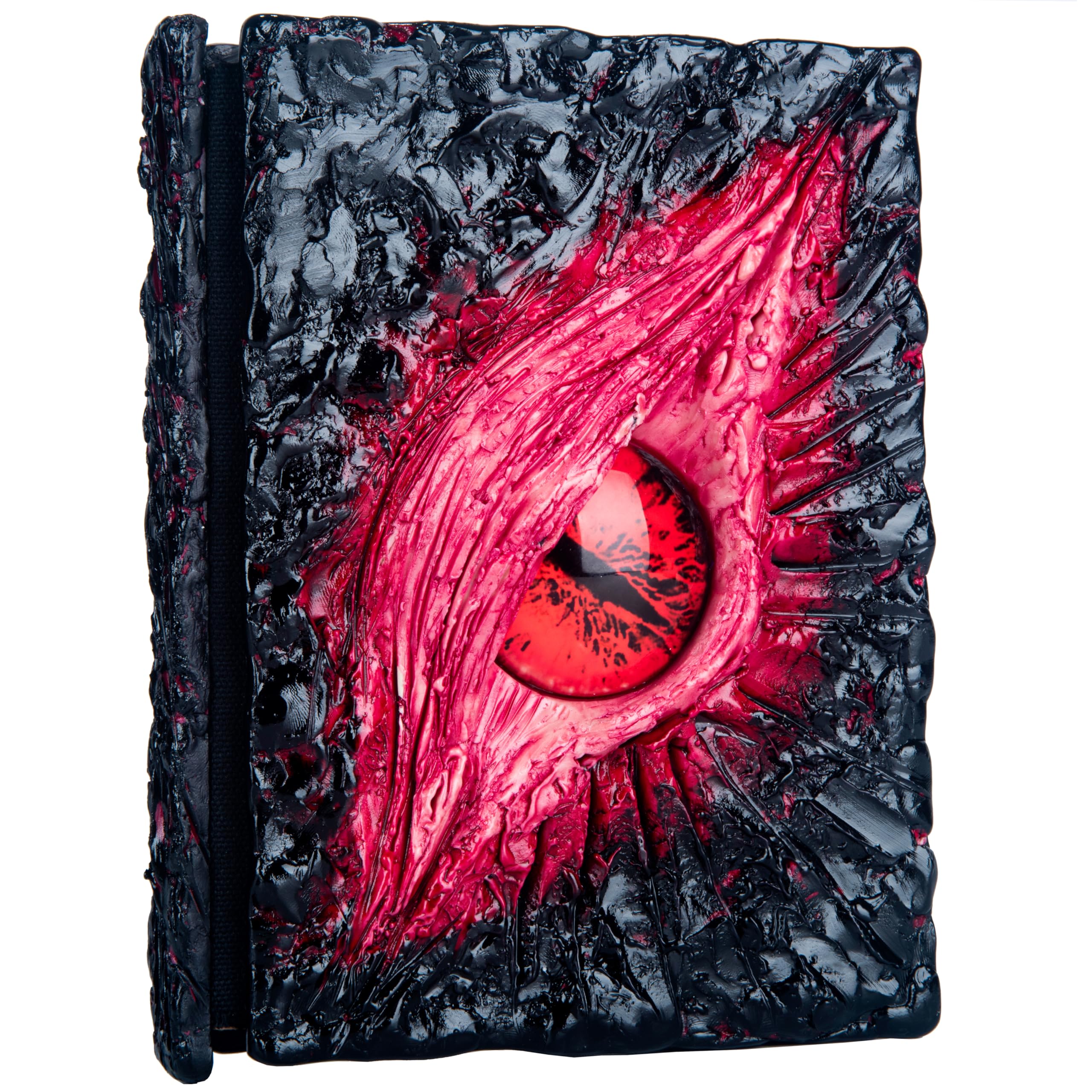 Handmade Big Eye Monster Embossed Journal,Resin Engraving Notebook,Blank Paper,Hardcover Travel Notepad for Writing,Sketchbook,Collection,Gift,