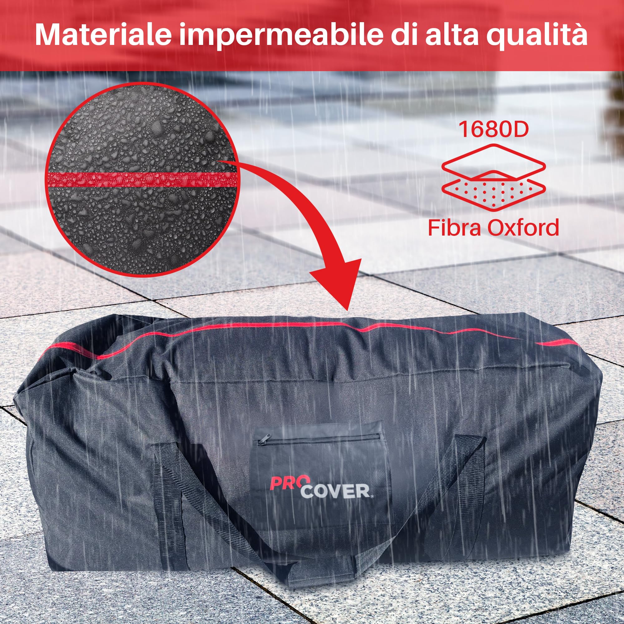 Borsa Premium per il Trasporto di Monopattini Elettrici. Compatibile con Tutti i Marchi. Borsa Grande Ideale per il Trasporto o la Conservazione. Copertura di Archiviazione Robusta ed Impermeabile