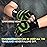 ihuan Ventilated Weight Lifting Gym Workout Gloves with Wrist Wrap Support for Men & Women, Full Palm Protection, for Weightlifting, Training, Fitness, Hanging, Pull ups (Dark Green, L)