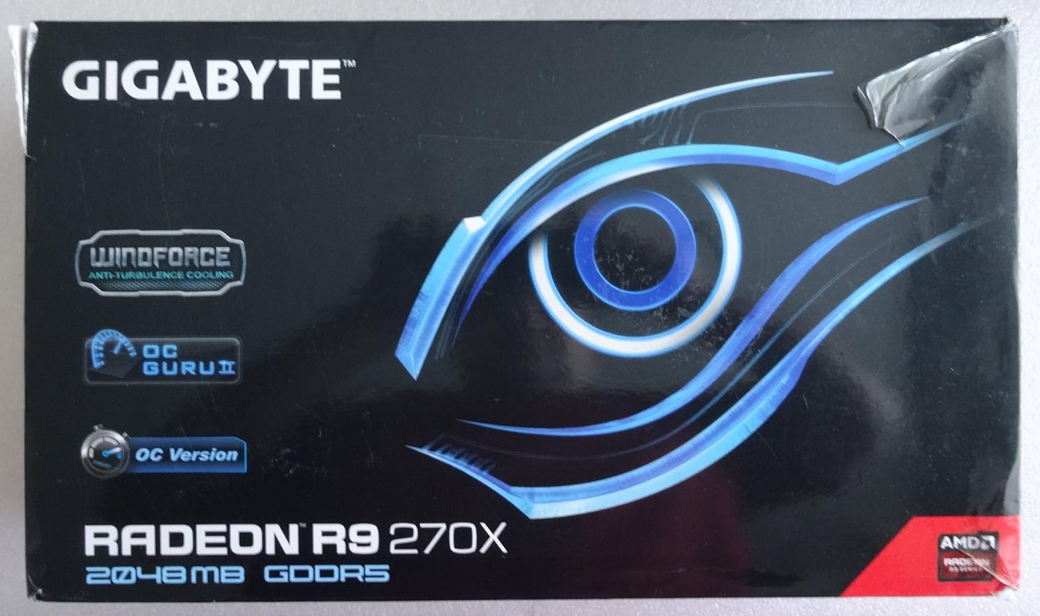 Gigabyte R9 270X GDDR5-2GB 2xDVI/HDMI/DP OC Graphics Card (GV-R927XOC-2GD)