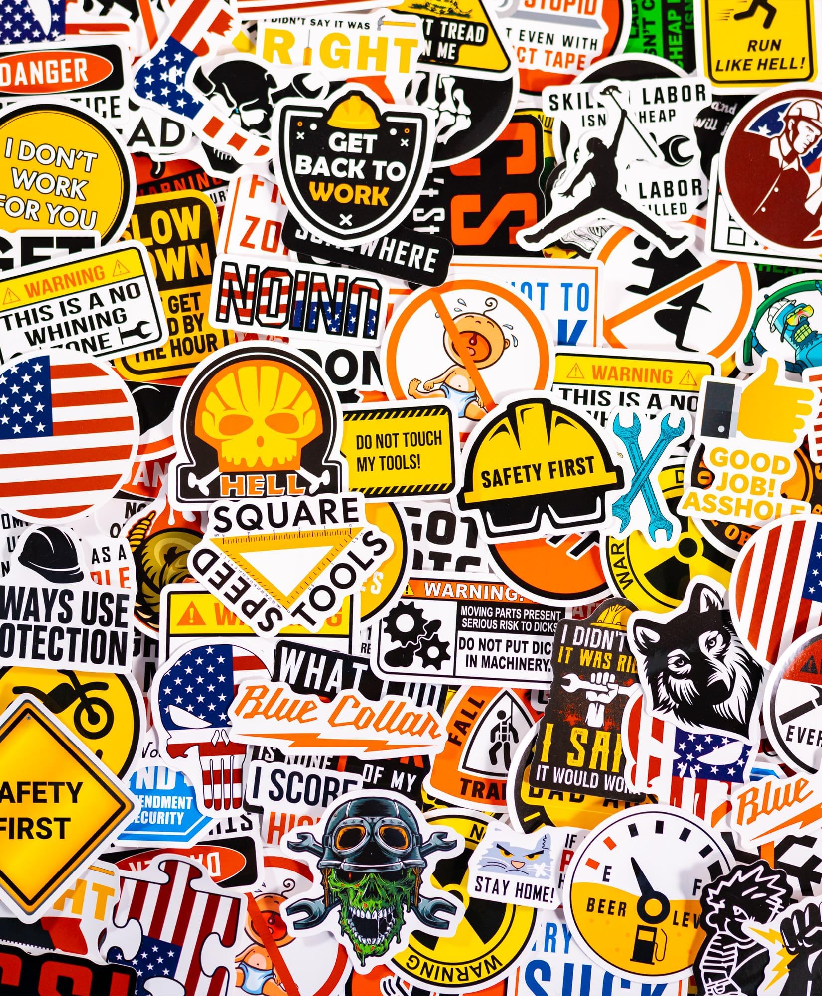 AnToolsHS15 150 PCS Hard Hat Stickers