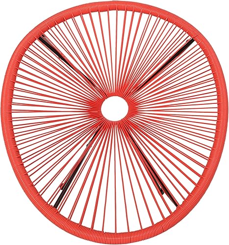 Vista 24 de GDFStudio Noble House Anson - Silla de tela hamaca para exteriores en verde azulado y negro (juego de 2)