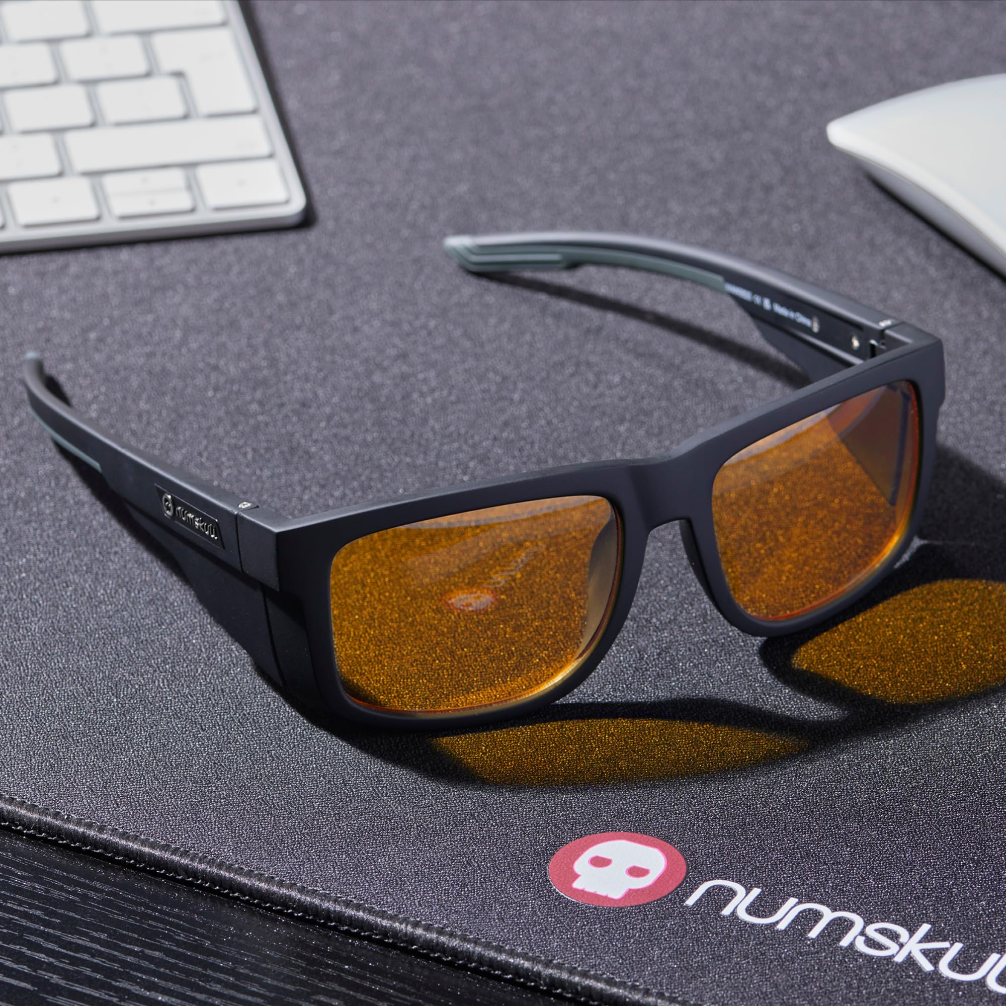 Numskull Style Gaming Brille, Blaulichtfilter, Gelbe Antireflex Gläser