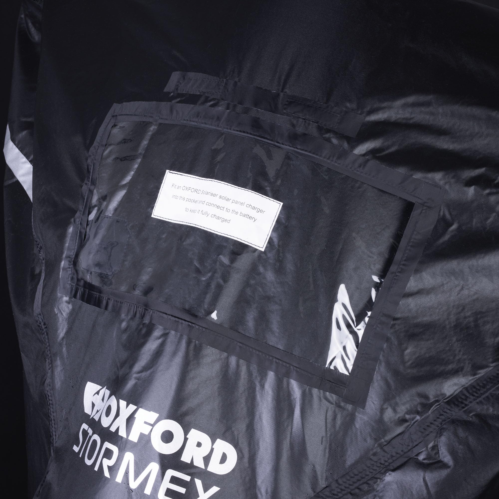 Oxford Stormex Topbox Cover CV336 | Protección Impermeable para Motocicleta al Aire Libre, L