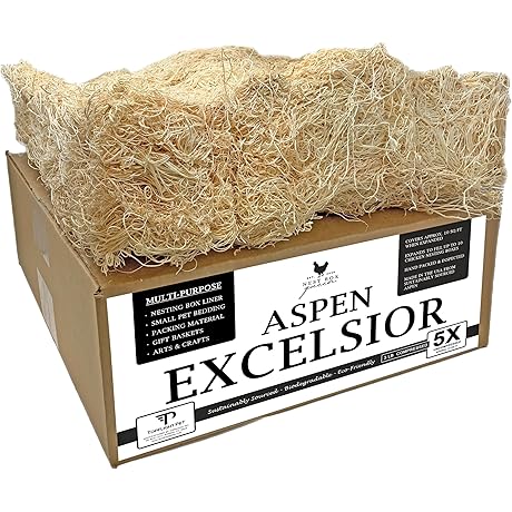 Excelsior Wood Shred for Perfect Hen Nesting Box