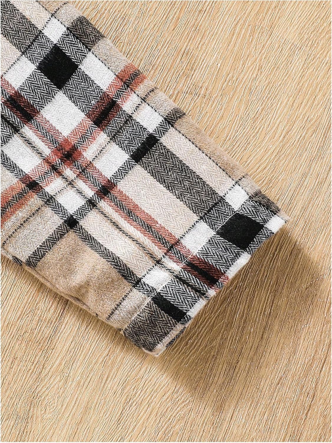 SOLY HUX Toddler Girl's Double Breasted Long Sleeve Trench Coat Teddy Lined Outerwear Winter Pea Coats - Image 4