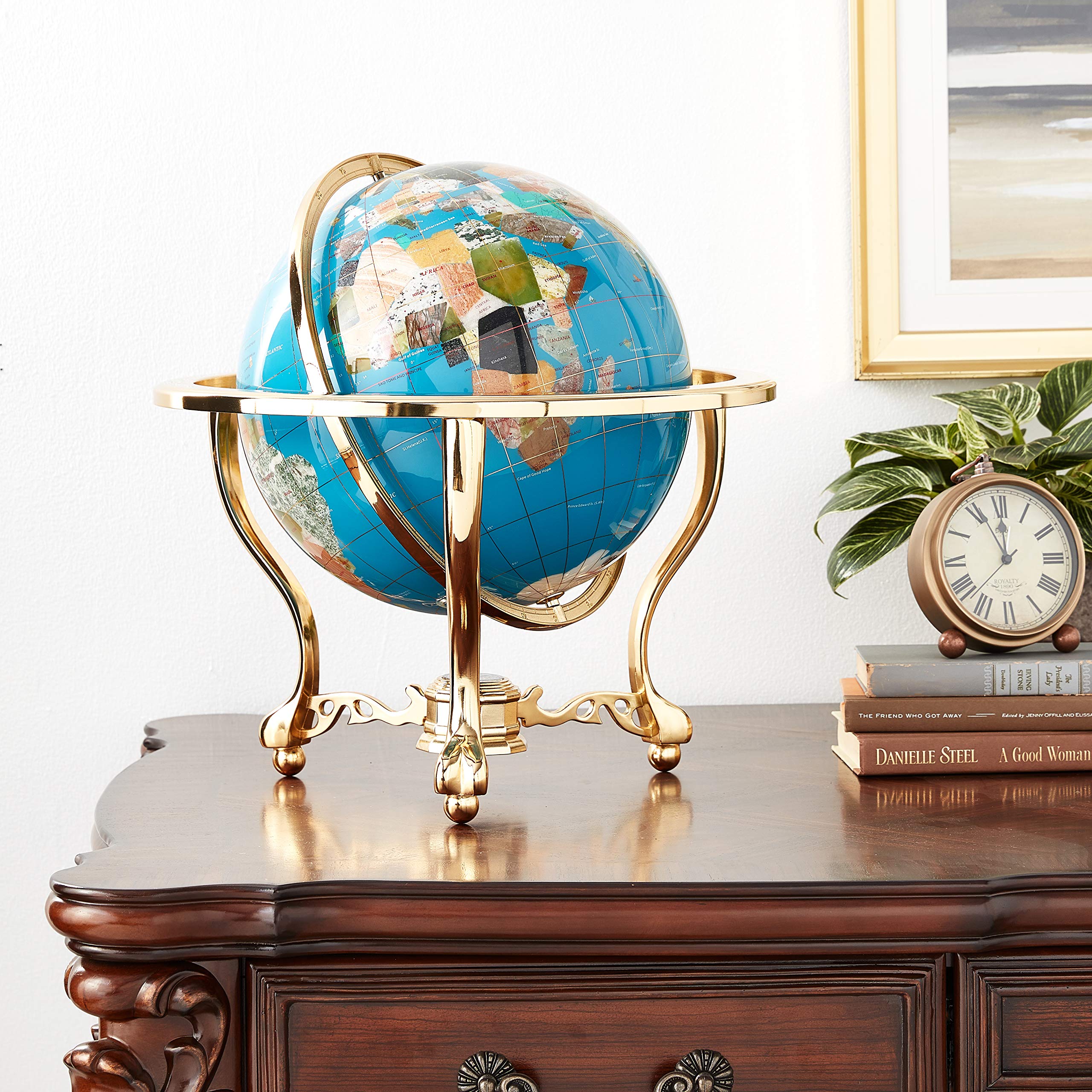 Amazon.com: Unique Art 21-Inch Tall Turquoise Blue Ocean Table Top