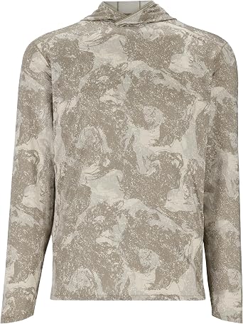 Simms Fishing Products Mens Big Ska Event Fishing Shirt Long Sleeve 50+ UPF Top