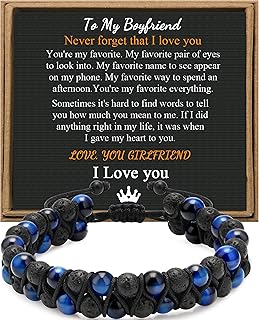 Natural Stone Bracelets for Men Women Couple Gifts for Girlfriend Boyfriend Wife Husband Friendship Jewelry for Him or Her Tree of Life Bracelet, no gemstone