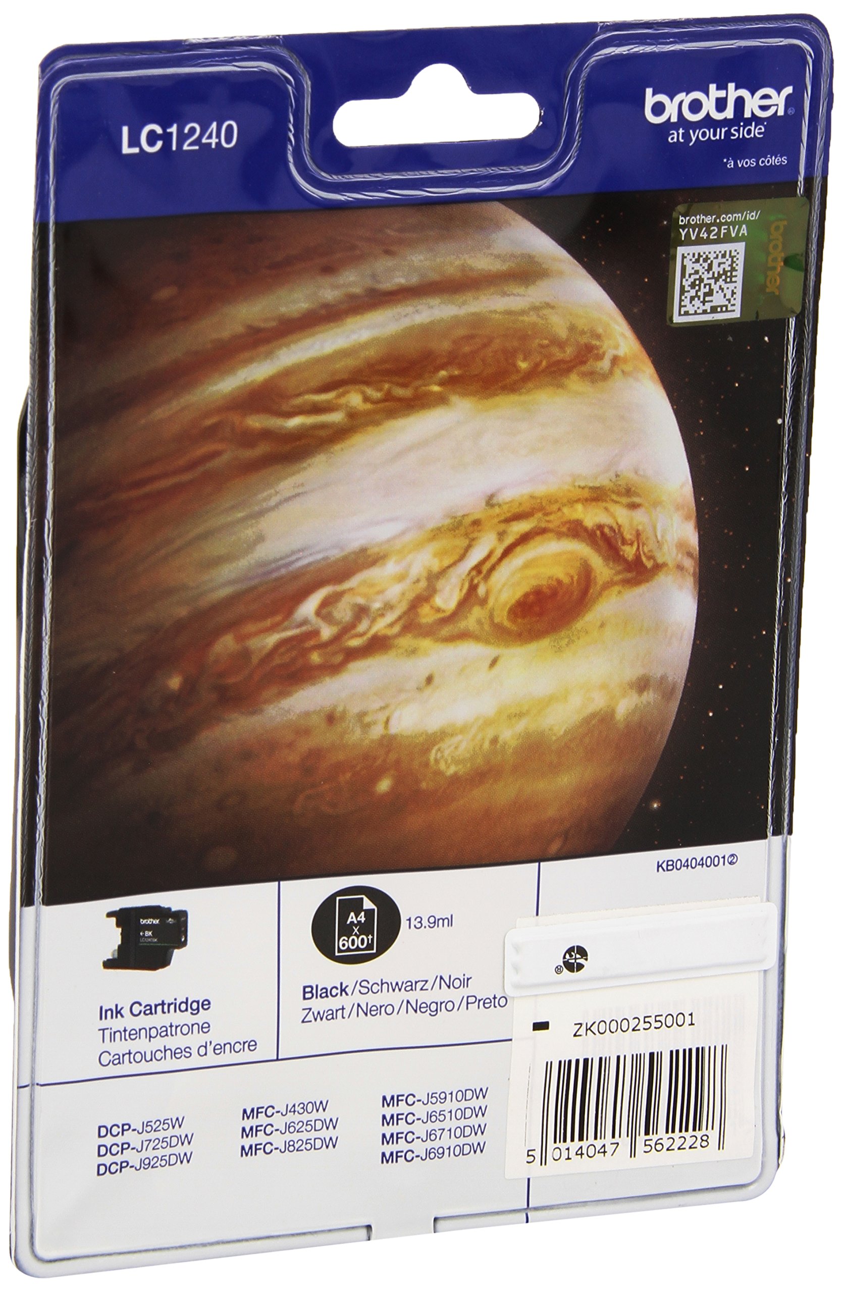 Brother LC-1240BK MFC-J6510DW Inkjet Cartridge