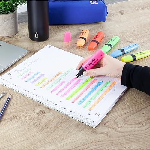 Miniatura 3 de Pelikan 490 814102 - Rotuladores (10 unidades), color rosa fluorescente