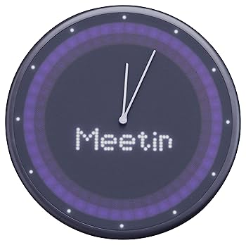 Smart Wall clock - Glance Clock - Graphite : Amazon.co.uk