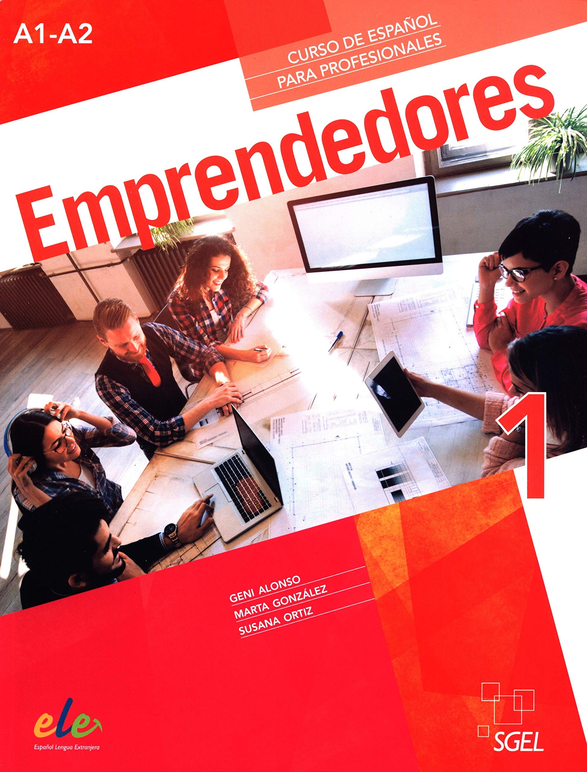 Emprendedores: Levels A1-A2: Spanish Course for professionals in two volumes
