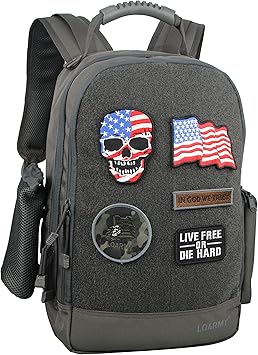 tactical backpack with velcro