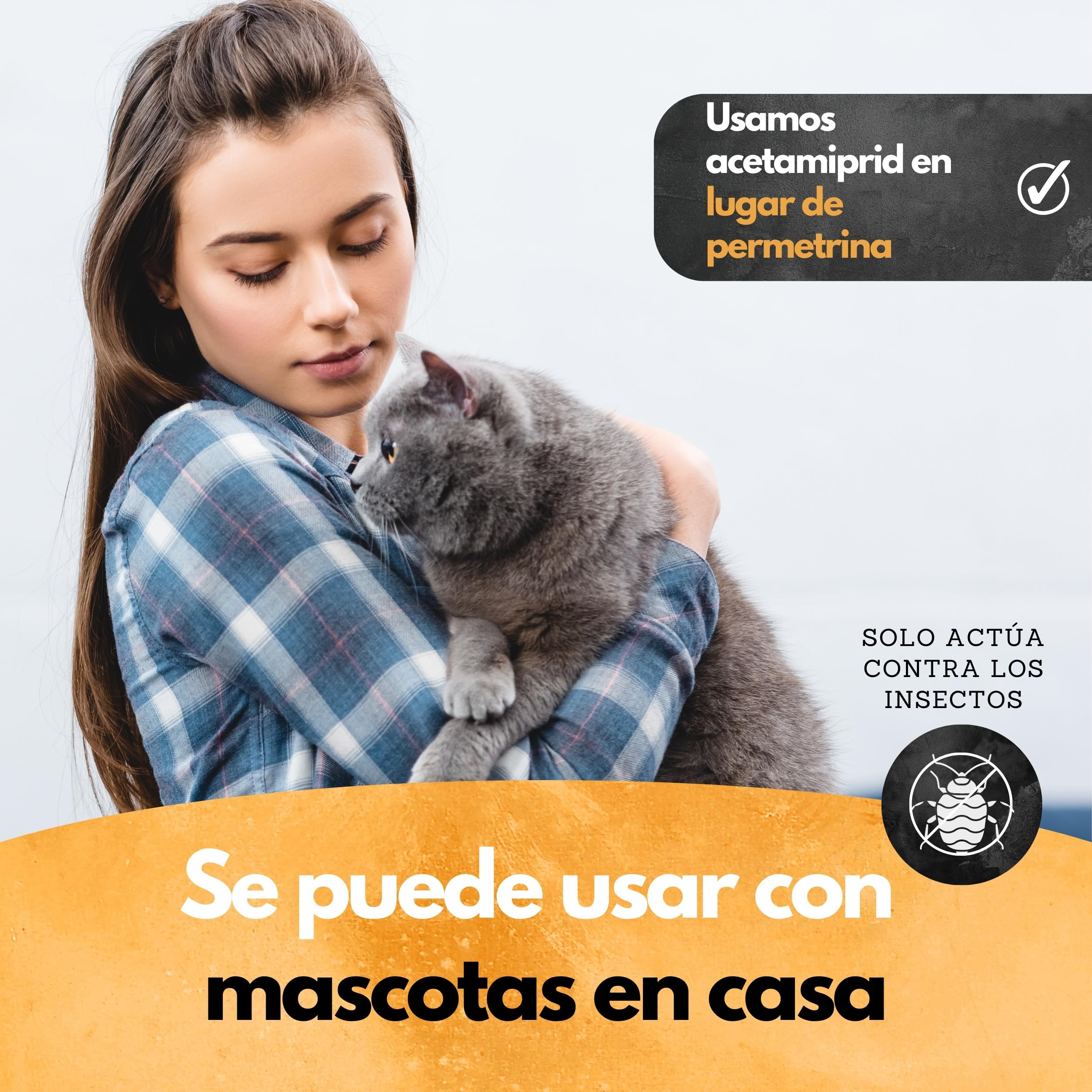 SCHÄDLINGSMEISTER ® Spray contra chinches 500 ml - Agente para fundas de colchón y textiles - Control eficaz de chinches sin permetrina - Spray contra chinches - Made in Germany