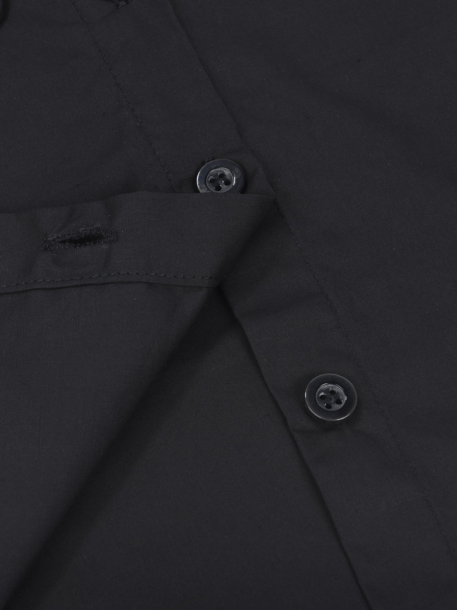 EBOOT Fake Collar Detachable Dickey Blouse Half Shirts for Girls and Women (Black, Medium)