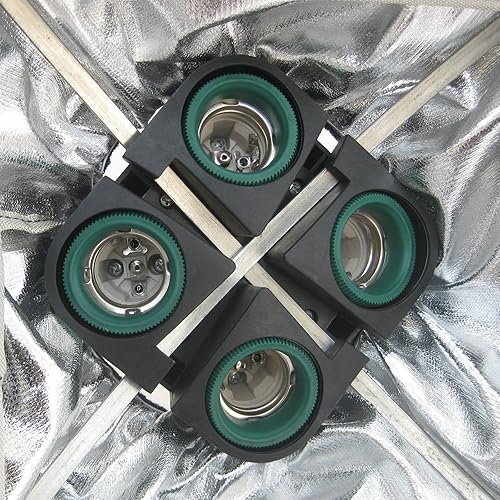 Miniatura 5 de LINCO Lincostore Flora X LED 1120 Luz de fotografía súper brillante para fotografía, película y estudio de vídeo kit de iluminación AM180