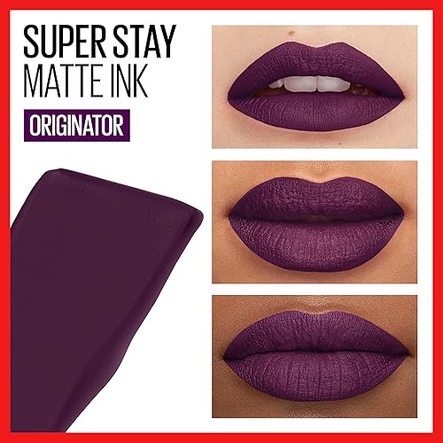 Miniatura 222 de Maybelline New York SuperStay - Lápiz labial líquido de tinta mate, Dreamer, 0.17 onzas líquidas