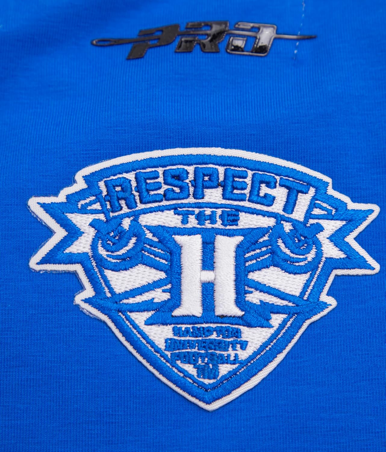 Pro Standard Womens Hampton University Classic Essentials Short Sleeve Boxy Tee Royal Blue S - Image 6