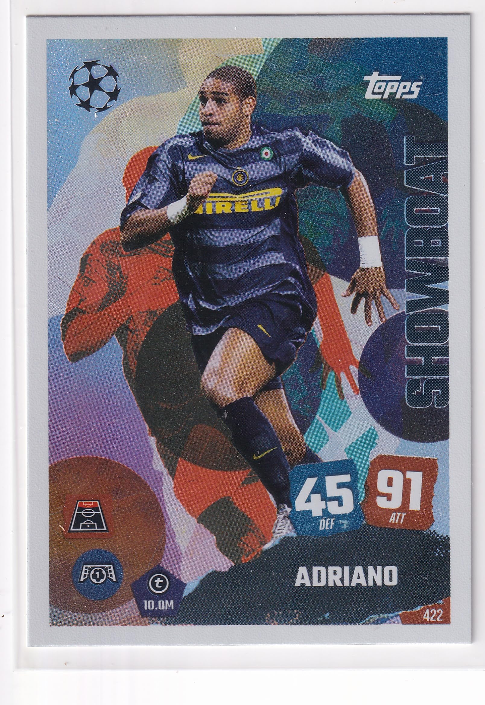 Match Attax 2025 2026 Showboat Trading Card(s) You Select (Adriano 422)