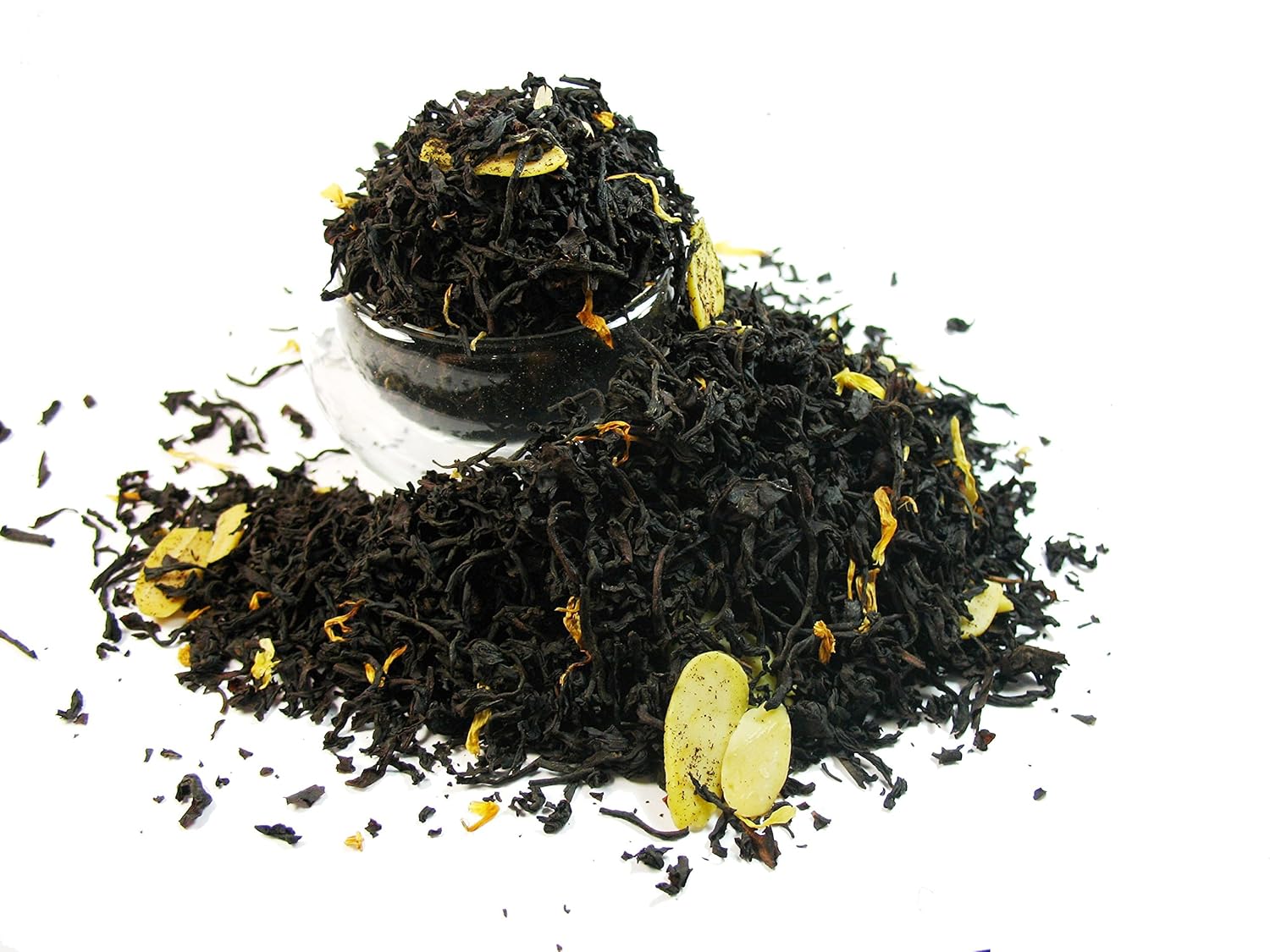 Almond Black Tea, a royal touch of raw almond aroma. – 1 LB Bag.